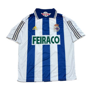 CAMISETA RETRO REAL CLUB DEPORTIVO DE LA CORUÑA 1999/00
